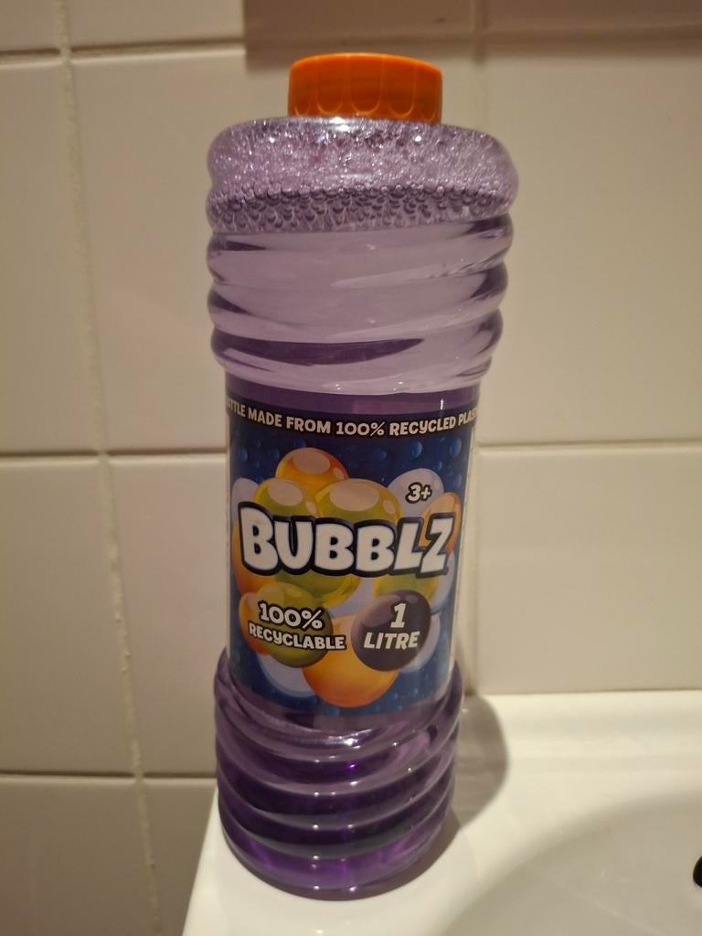 Bubblz bruisbalvloeistof 1 liter, Ophalen of Verzenden