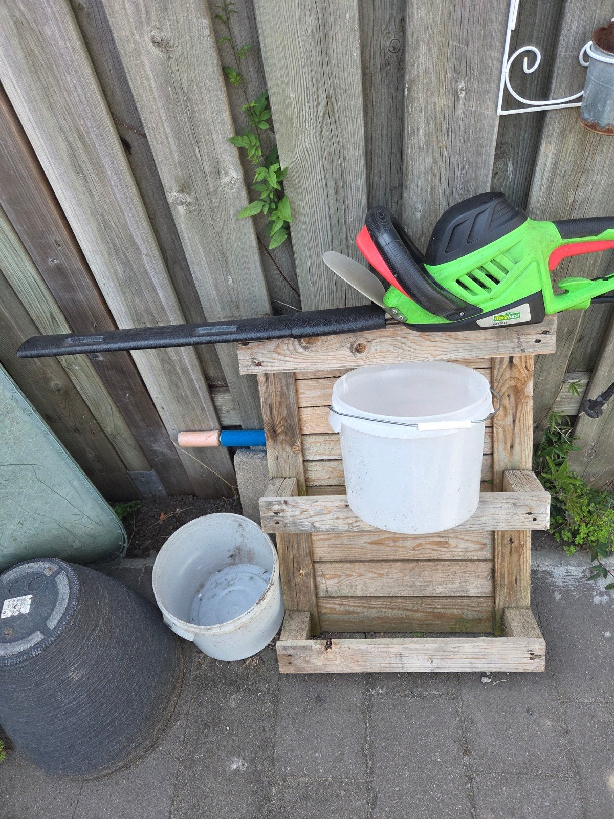 Electrische heggeschaar, Tuin en Terras, Heggenscharen, Ophalen, Gebruikt, Elektrisch