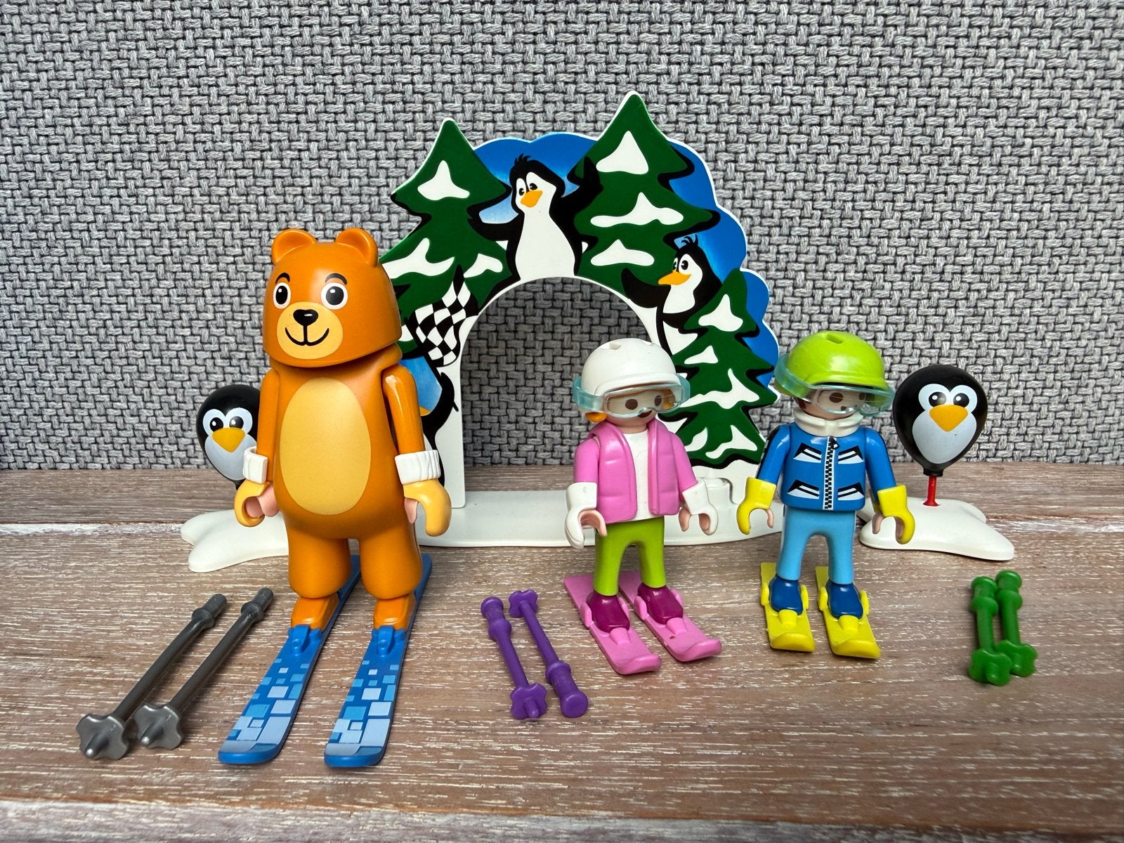 Playmobil Family Fun 9282 -Skischooltje, Complete set, Overige typen, Zo goed als nieuw, Family fun