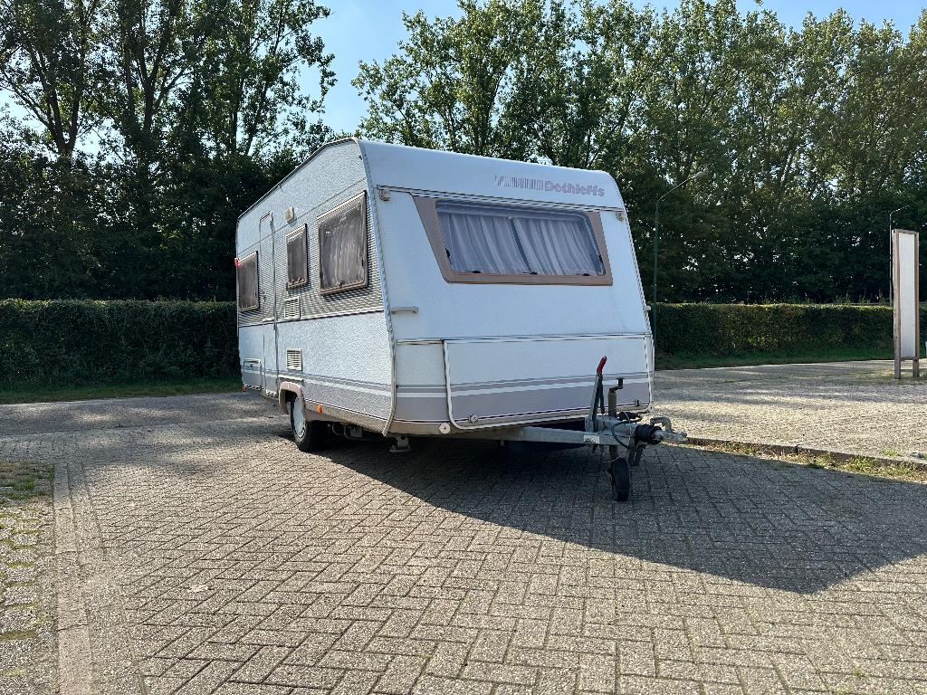 Dethleffs Rondo 460 T 1997, Caravans en Kamperen, Caravans, Rondzit, 750 - 1000 kg, Tot en met 4, Dwarsbed
