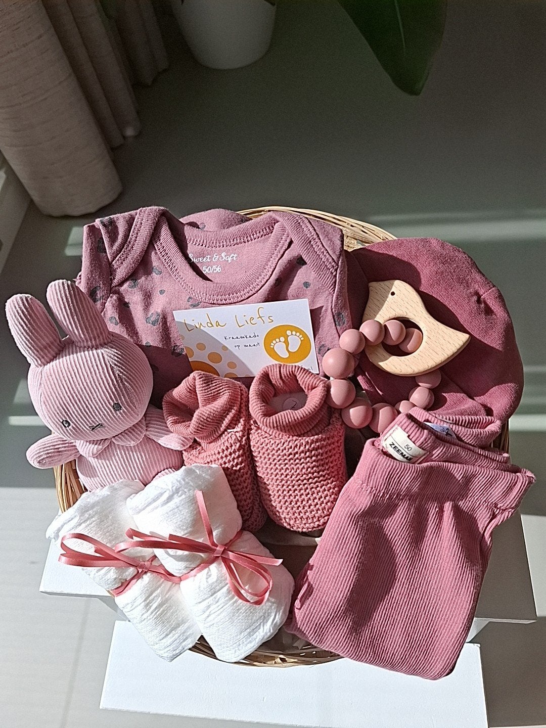 kraamcadeau/kraammand/babygift/babycadeau, Ophalen of Verzenden, Nieuw