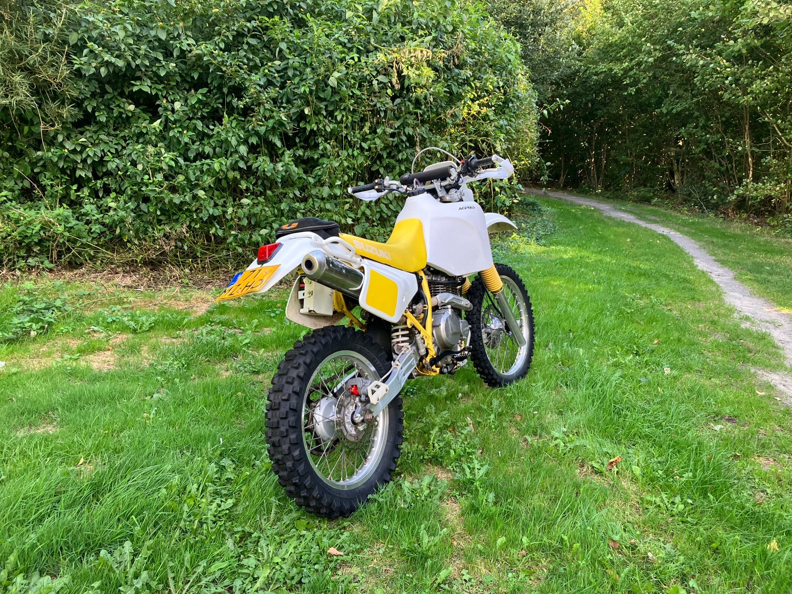 Foto 2 van Suzuki DR350se vintage enduro met elektrische start!