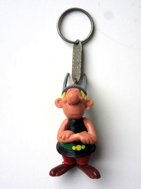 Vintage Asterix Ajax sleutelhanger, Ophalen of Verzenden, Sport