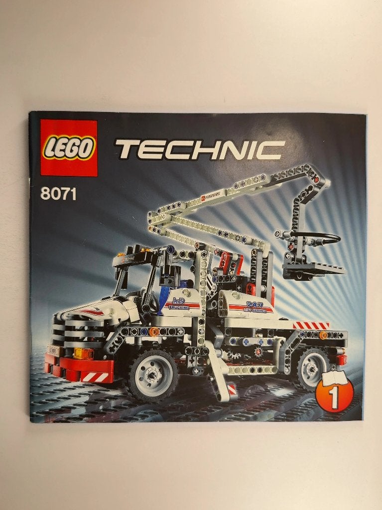 LEGO Technic 8071 (Instructions) for Set 8071 Bucket Truck, Gebruikt, Lego, Overige typen, Ophalen of Verzenden