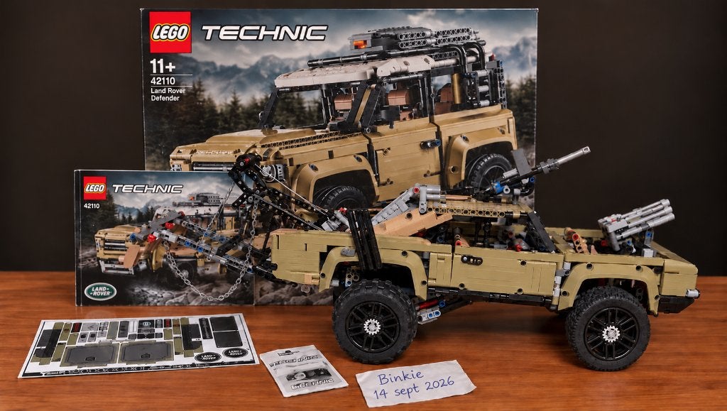 LEGO Technic 42110 Land Rover – Mad Max Clawcar MOC, Ophalen, Inclusief instructies, Lego, Zo goed als nieuw