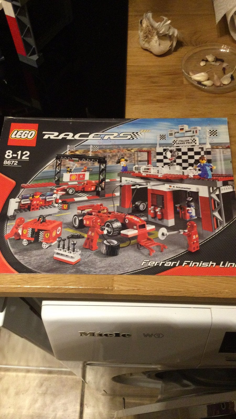 Ferrari Finishline 8672 Lego, Overige thema's, Lego, Ophalen of Verzenden, Zo goed als nieuw
