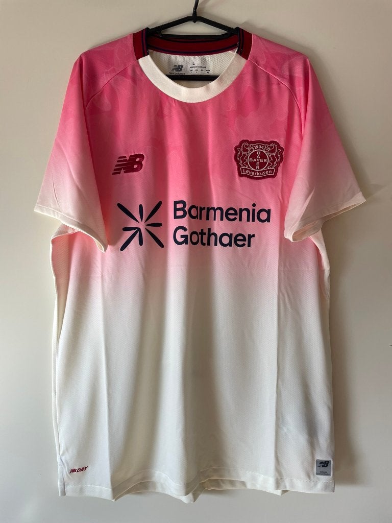 Bayer Leverkusen New Balance Voetbalshirt Maat L 25/26 Away, Maat 52/54 (L), Wit, Nieuw, Ophalen of Verzenden