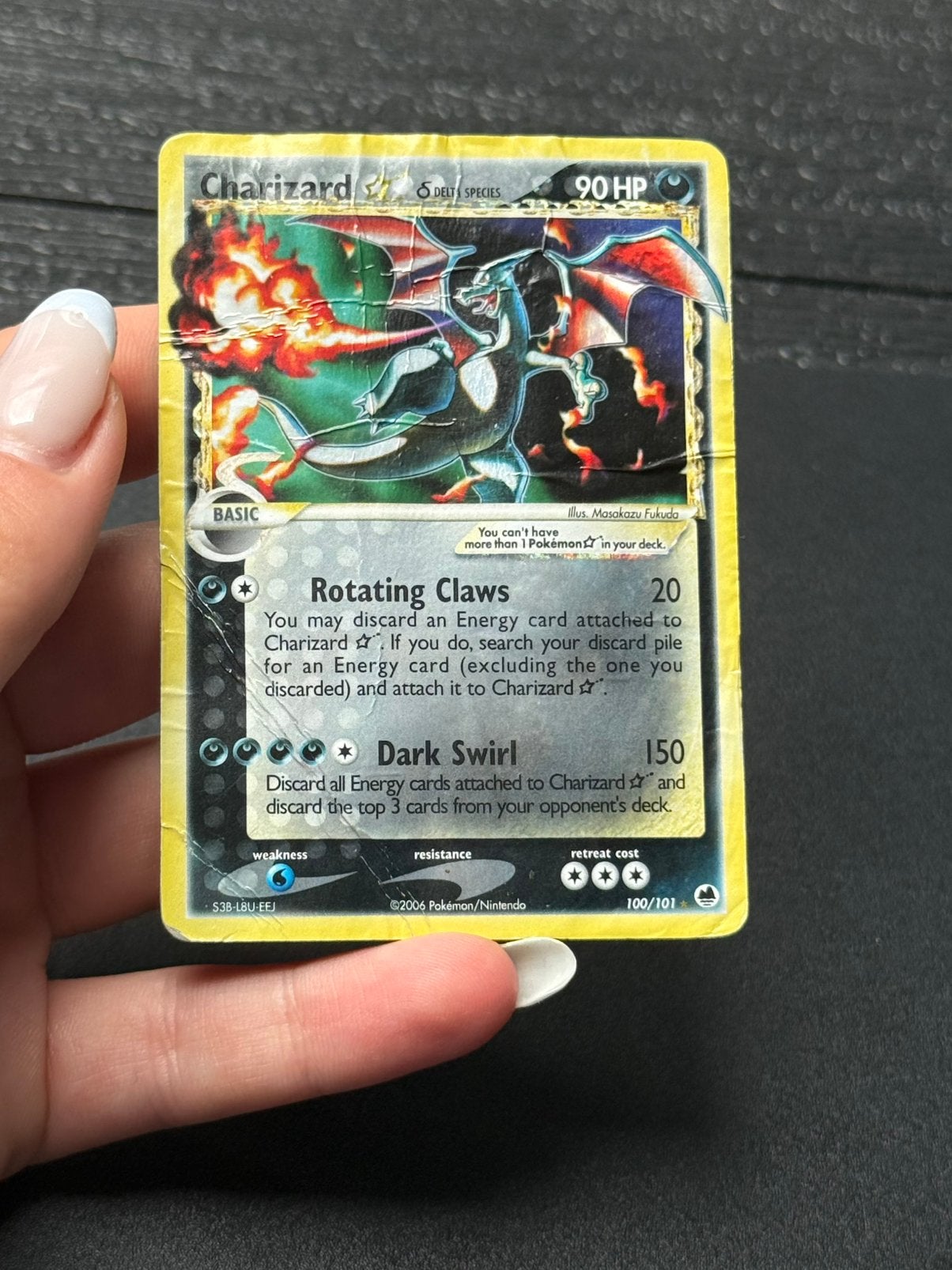 ✨ Charizard Gold Star 100 ✨, Ophalen of Verzenden