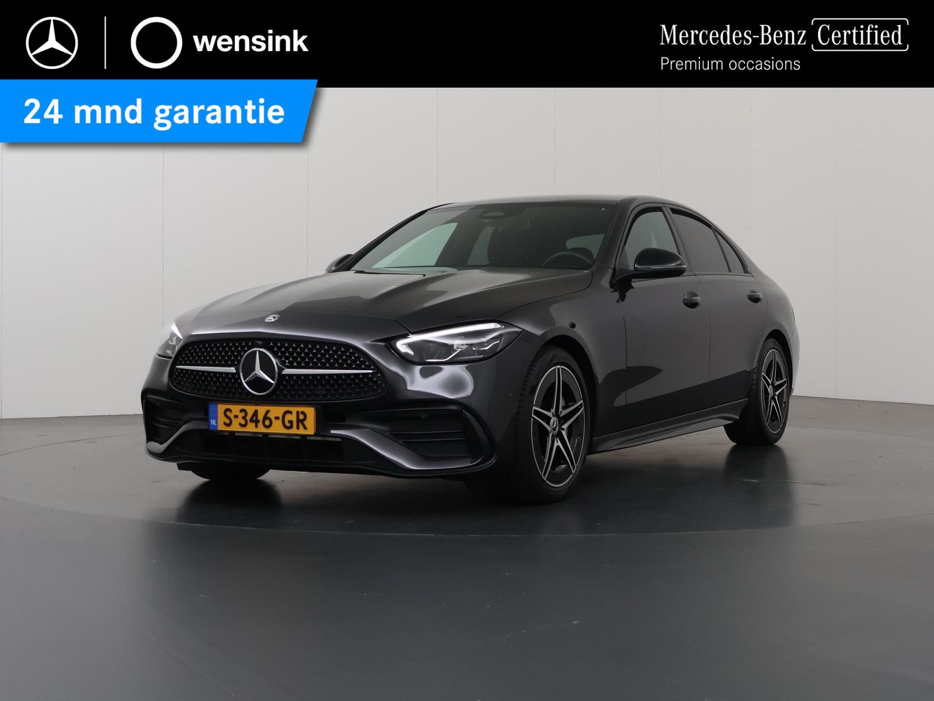 Mercedes-Benz C-klasse 180 AMG Line | Agility control onders, Automaat, Dealer onderhouden, 4 cilinders, Bedrijf