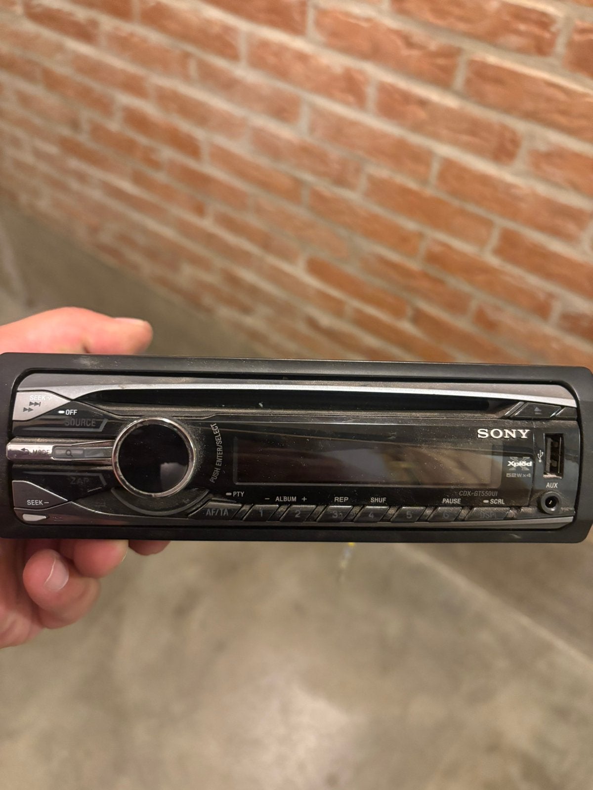 Sony Xplod CDX-GT550UI Autoradio – USB / AUX / CD, Auto diversen, Autoradio's, Ophalen of Verzenden, Zo goed als nieuw