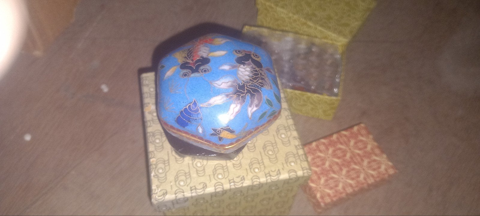 Cloisonne doosje, Antiek en Kunst, Ophalen of Verzenden
