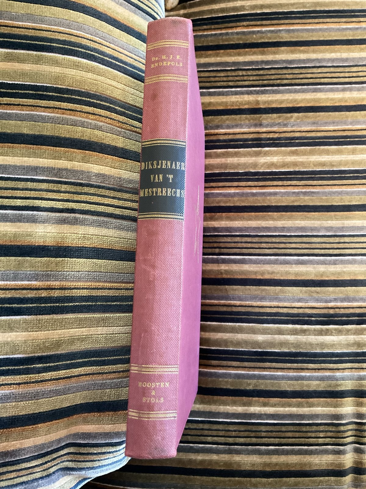 Woordenboek of Diksjenaer van 't Mestreechs - Dr. H.J.E. End, Boeken, Woordenboeken, Ophalen of Verzenden, Zo goed als nieuw, Overige uitgevers