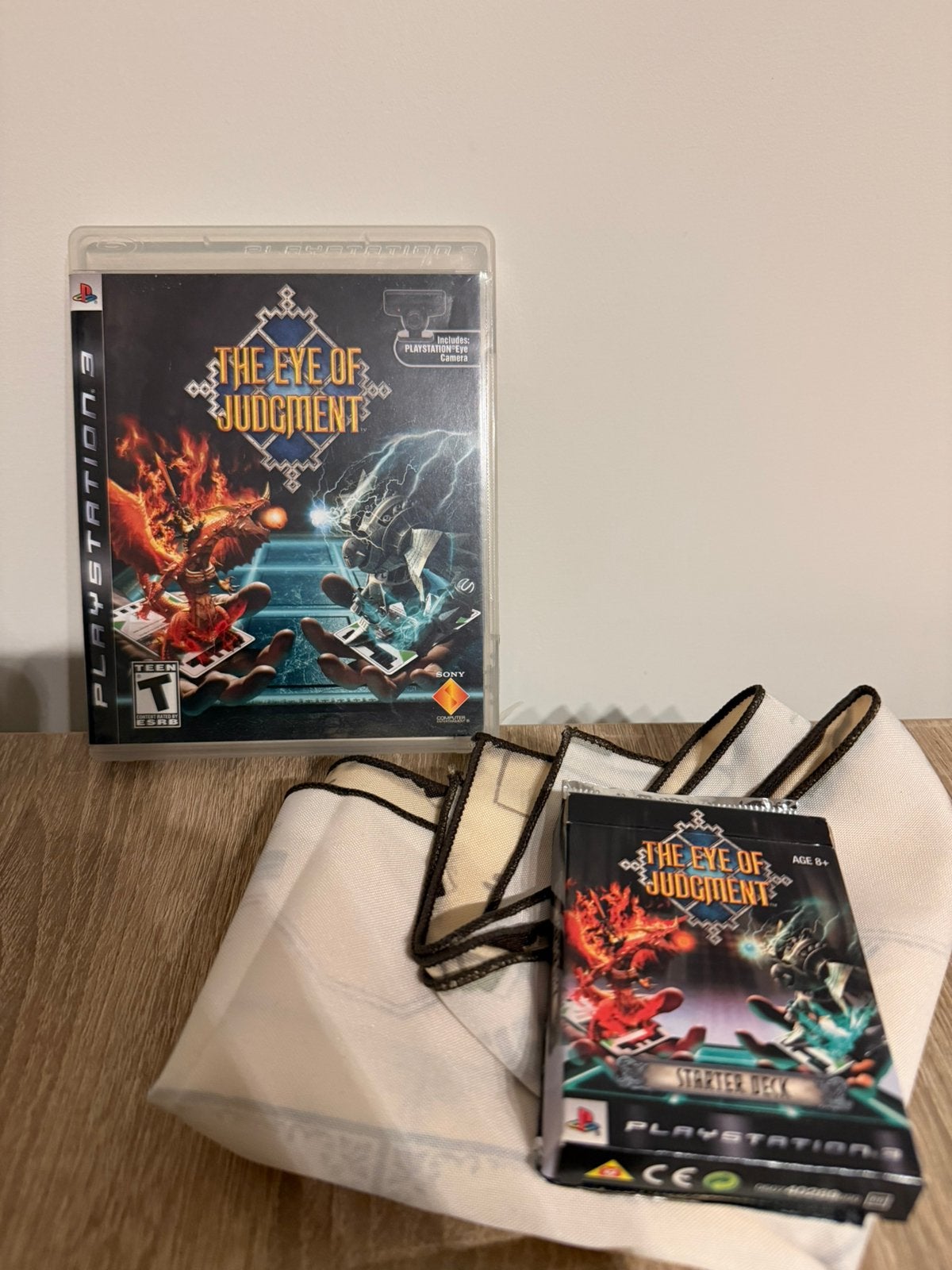 The Eye of Judgment, Eye Camera, Starter Deck & Speelmat, Ophalen of Verzenden, Zo goed als nieuw