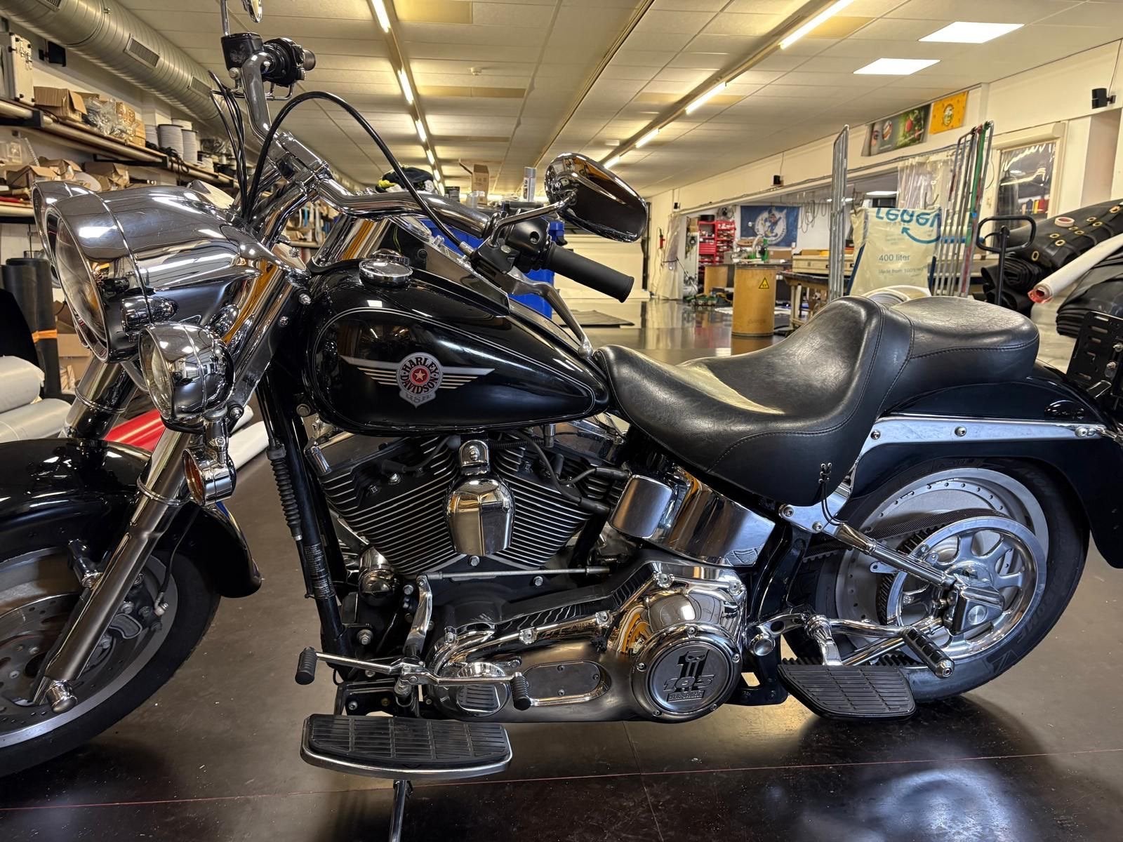 Harley-Davidson FLSTFI Softail Fat Boy, 2 cilinders, Chopper, Gebruikt, Particulier