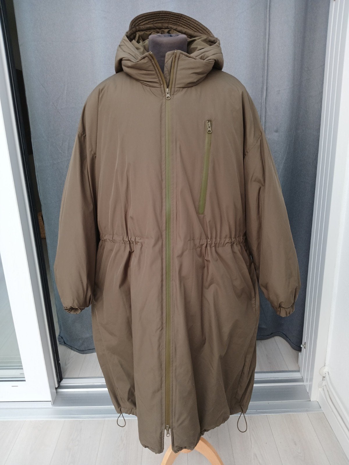 H&M legergroene Winterjas met Uitneembare Bodywarmer Maat XX, H&M, Bruin, Maat 46/48 (XL) of groter, Nieuw