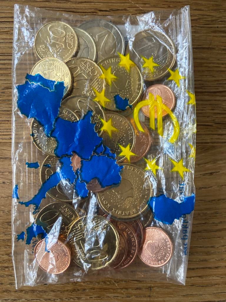 Nederlandse euromunten in zakje, Postzegels en Munten, Munten | Europa | Euromunten, Ophalen of Verzenden, Overige landen, Overige waardes