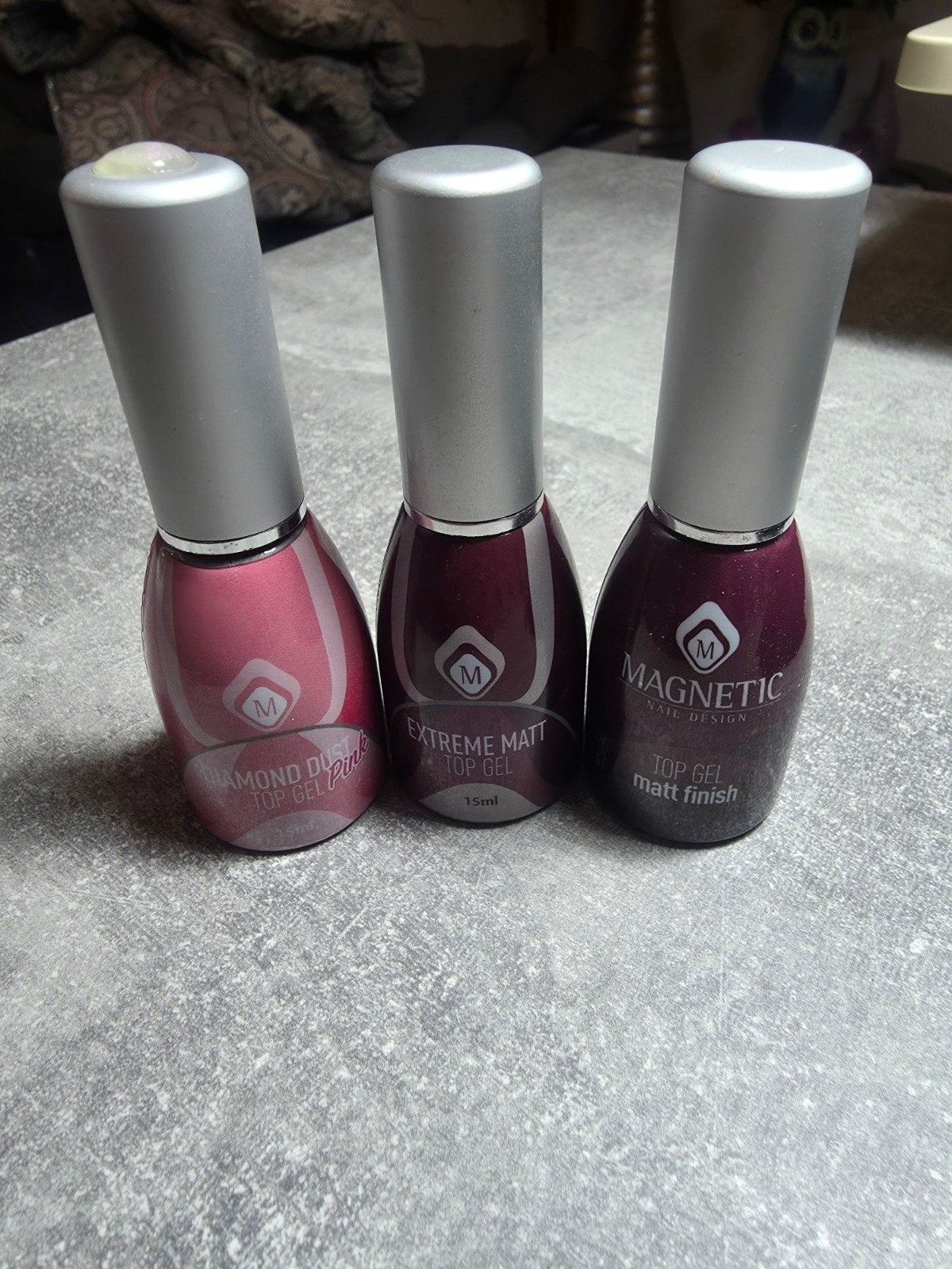 3 topgels van Magnetic., Ophalen of Verzenden, Handen en Nagels