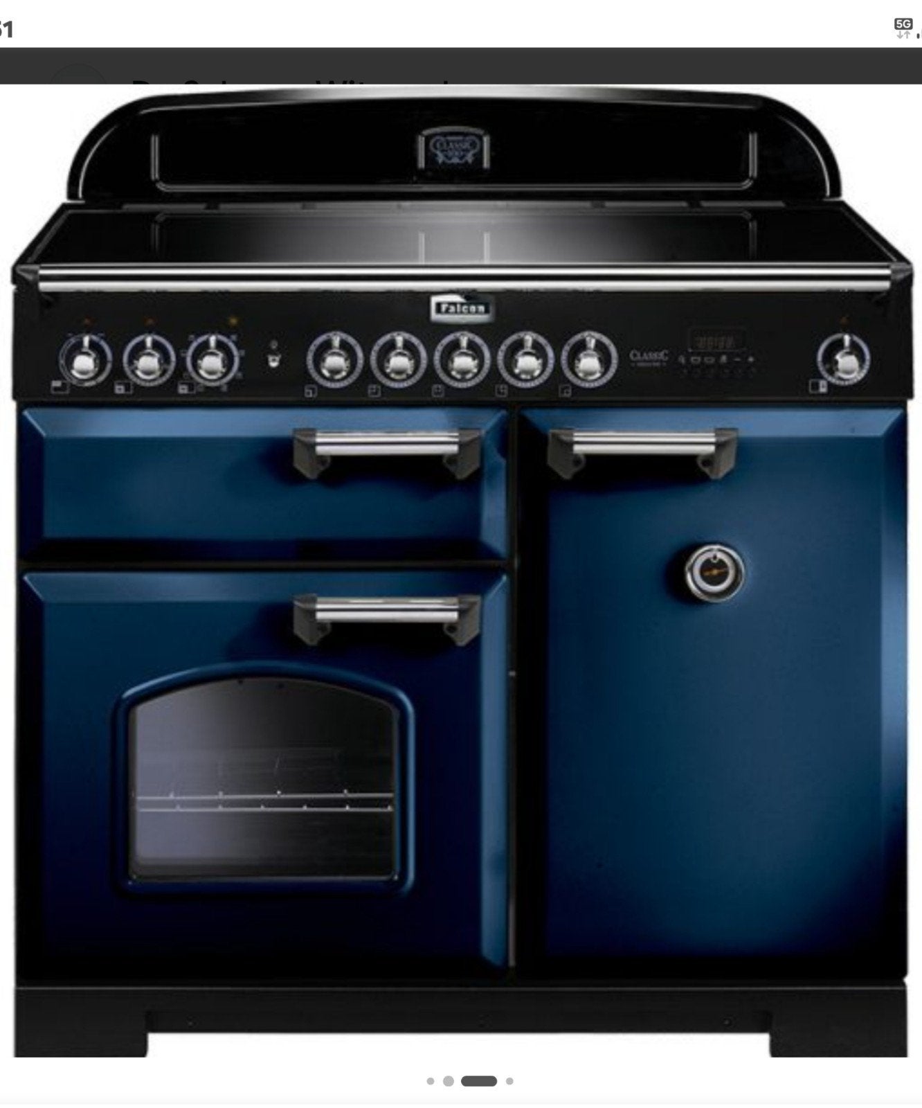 Falcon Classic Deluxe 100 Inductie Ombouwset, Ophalen