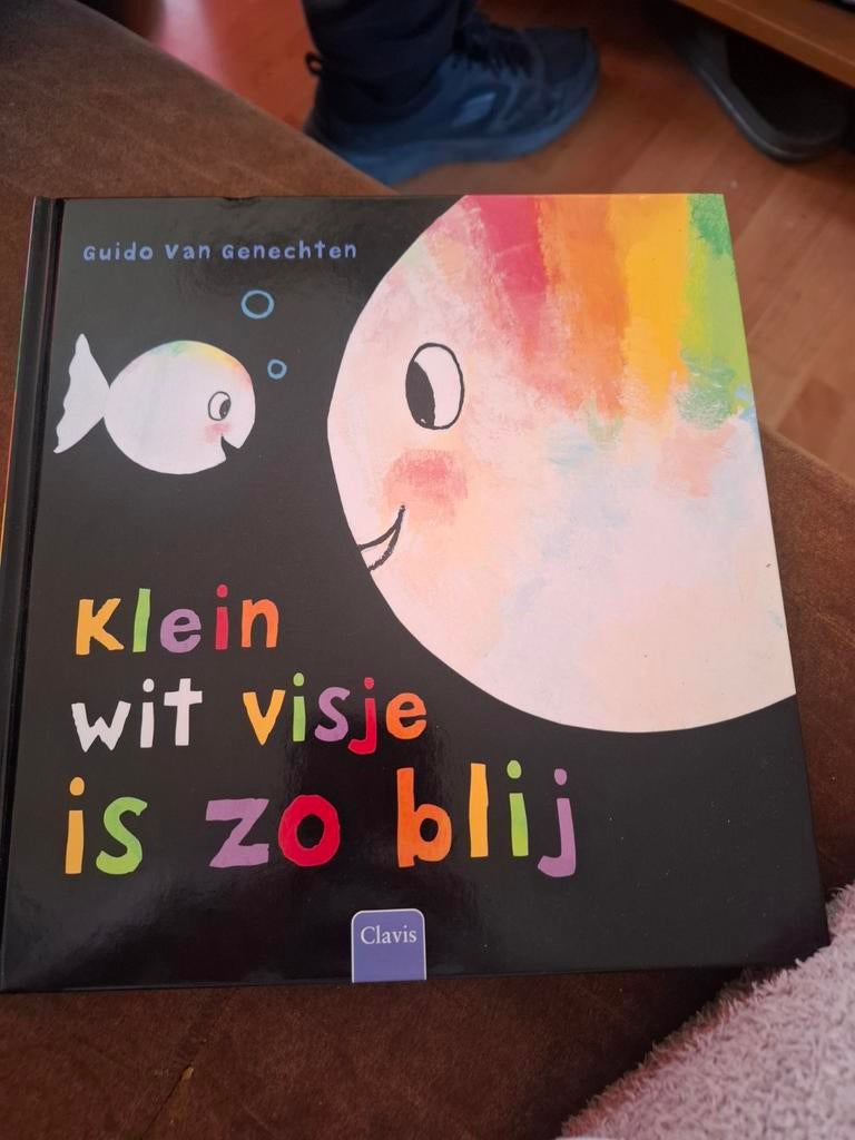 Klein Wit Visje is Zo Blij - Guido Van Genechten Prentenboek, Ophalen