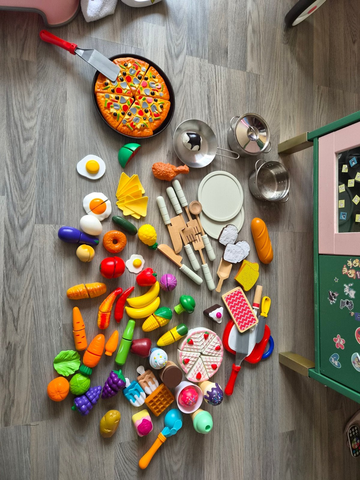 Ikea kinderkeuken, zelf gestyled met veel accessoires, Kinderen en Baby's, Ophalen, Gebruikt