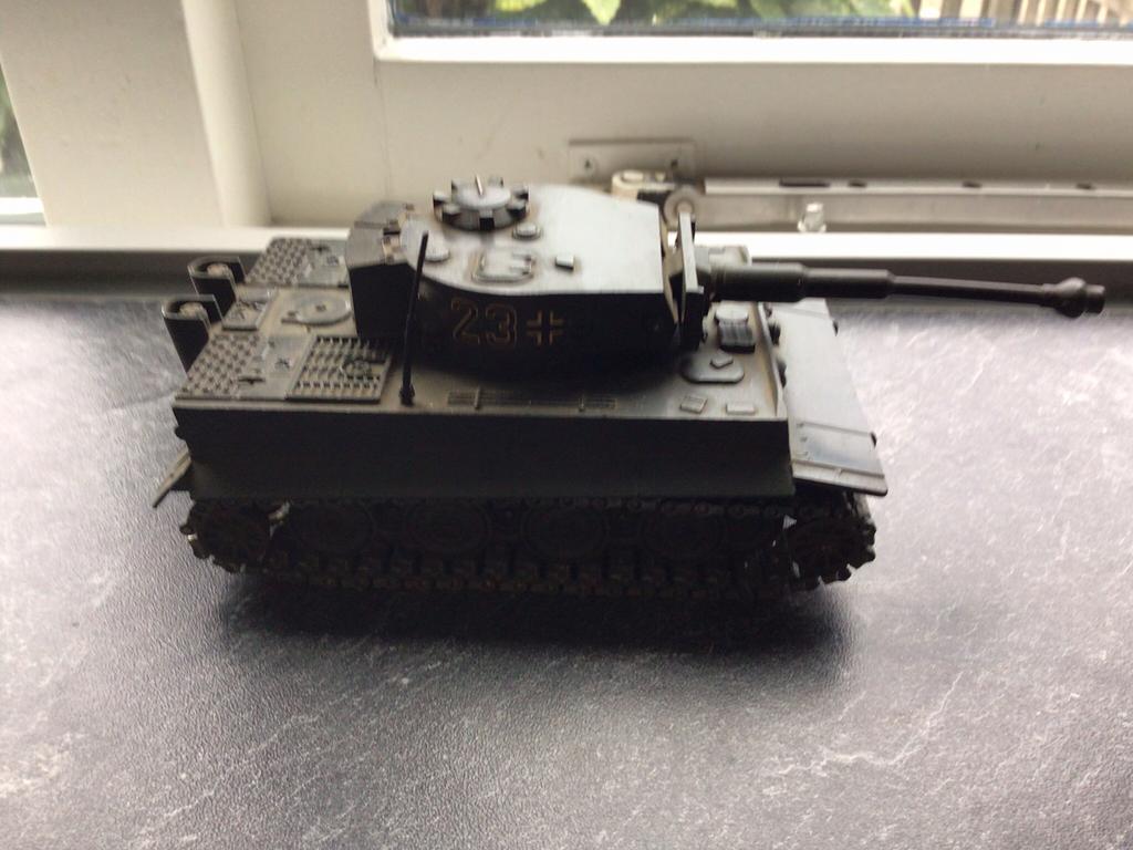 Solido Char Tigre tank, diecast No. 222 12/1969., Ophalen of Verzenden