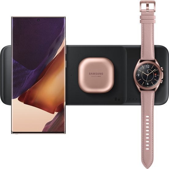 Samsung Wireless Charger Trio(Charger)*Nieuw*, Samsung, Info@Samsung.nl, Samsung 1, Nieuw