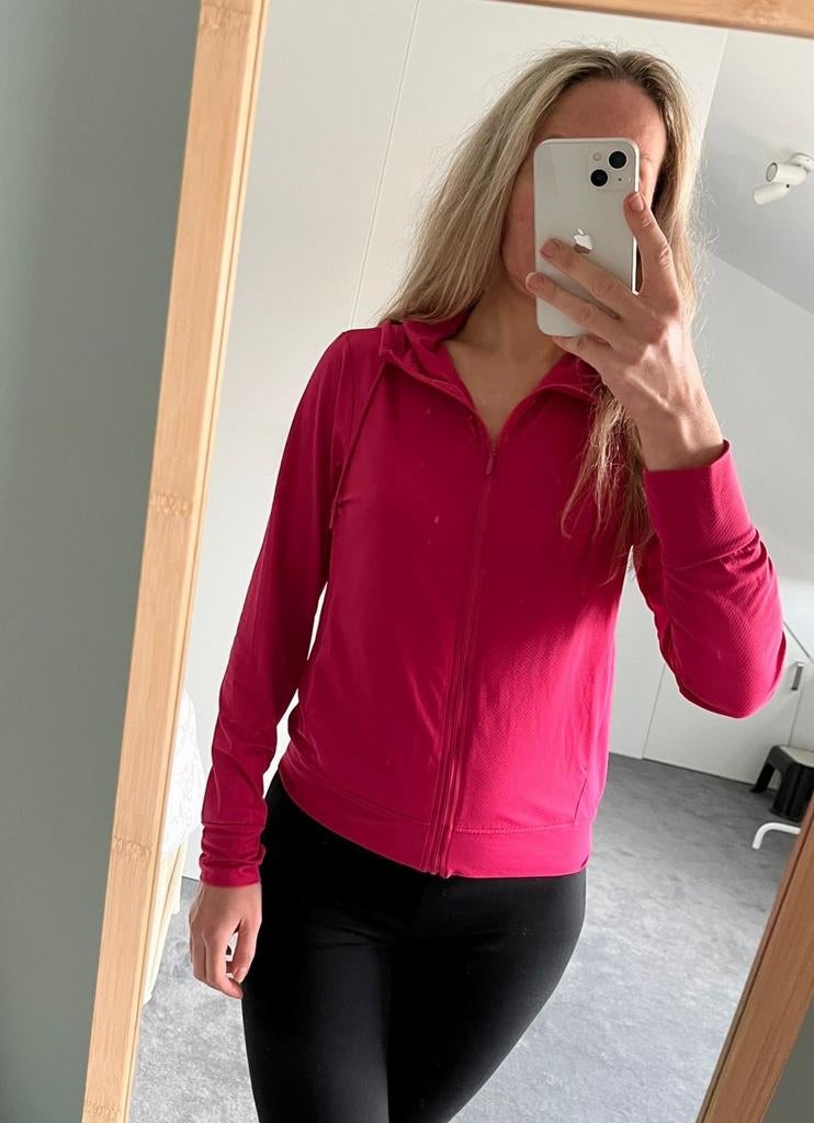 Uniqlo sport vest voor dames, XS, fuchsia, Ophalen of Verzenden, Zo goed als nieuw, Roze, Maat 34 (XS) of kleiner
