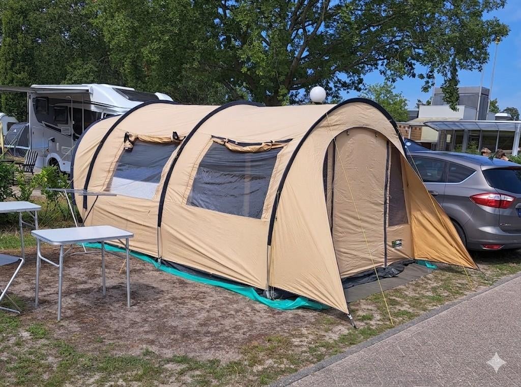 Eurotrail katoenen bustent (3 personen), Ophalen, Gebruikt, Tot en met 3