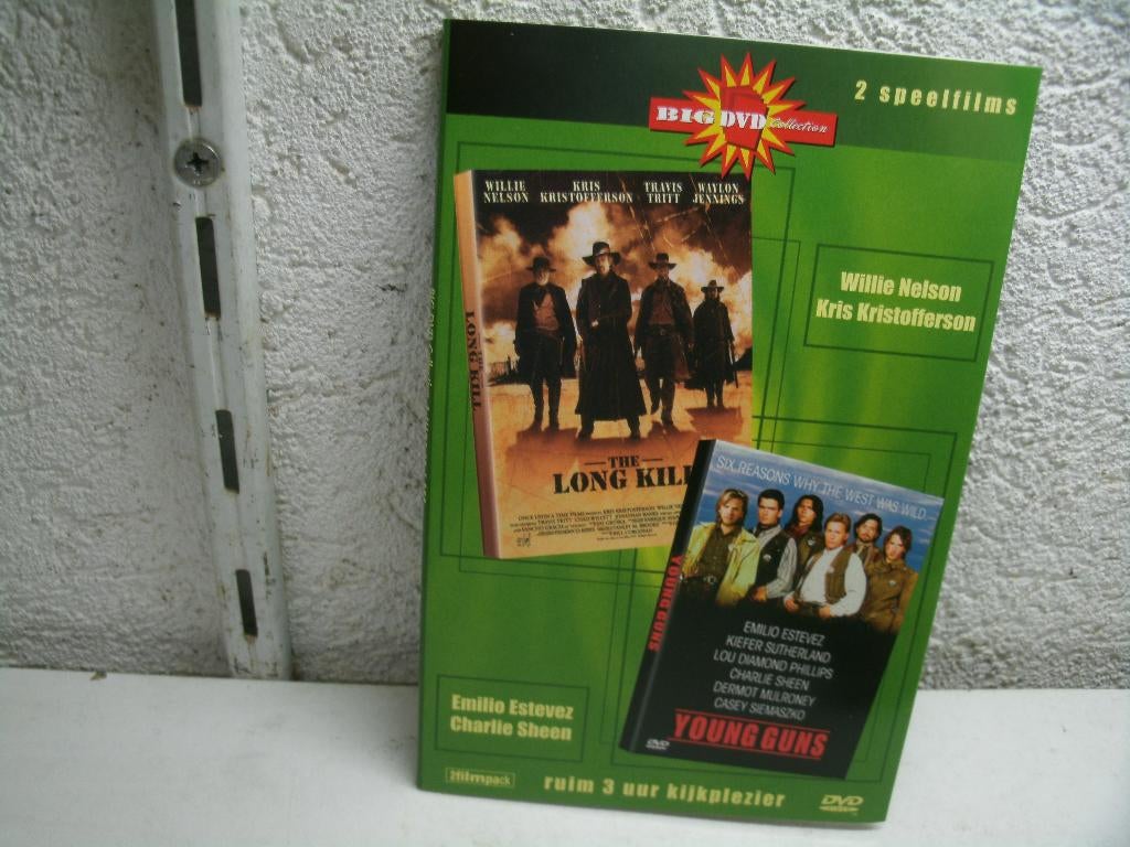 dvd 187b the long kill & young guns, Cd's en Dvd's, Dvd's | Actie, Vanaf 12 jaar, Ophalen of Verzenden, Zo goed als nieuw