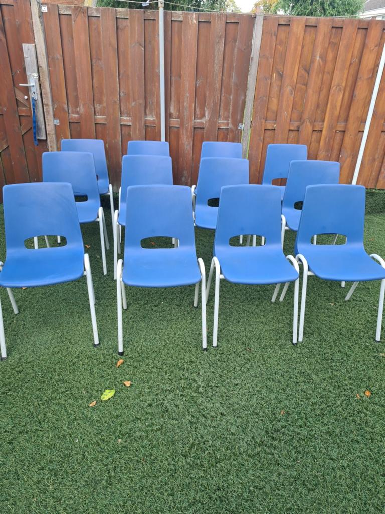 Kantine kantoor stoelen, Ophalen, Zwart, Vijf, Zes of meer stoelen