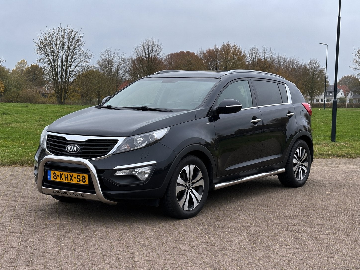 Kia Sportage 2.0 Cvvt 2WD AUT 2013 Zwart FULL OPT., 1998 cc, Zwart, 4 cilinders, Lichtsensor