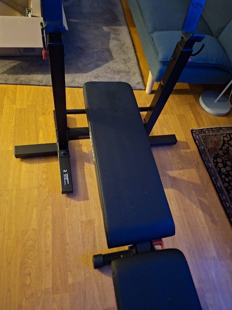 Benchpress and home cardio, Ophalen, Zo goed als nieuw, Krachtstation