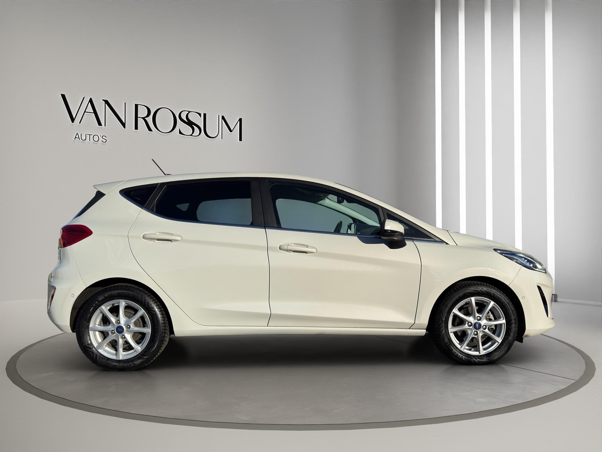 Ford Fiesta 1.0 EcoBoost Titanium | Camera | Parksensors | S, Auto's, Voorwielaandrijving, Stof, Gebruikt, Euro 6