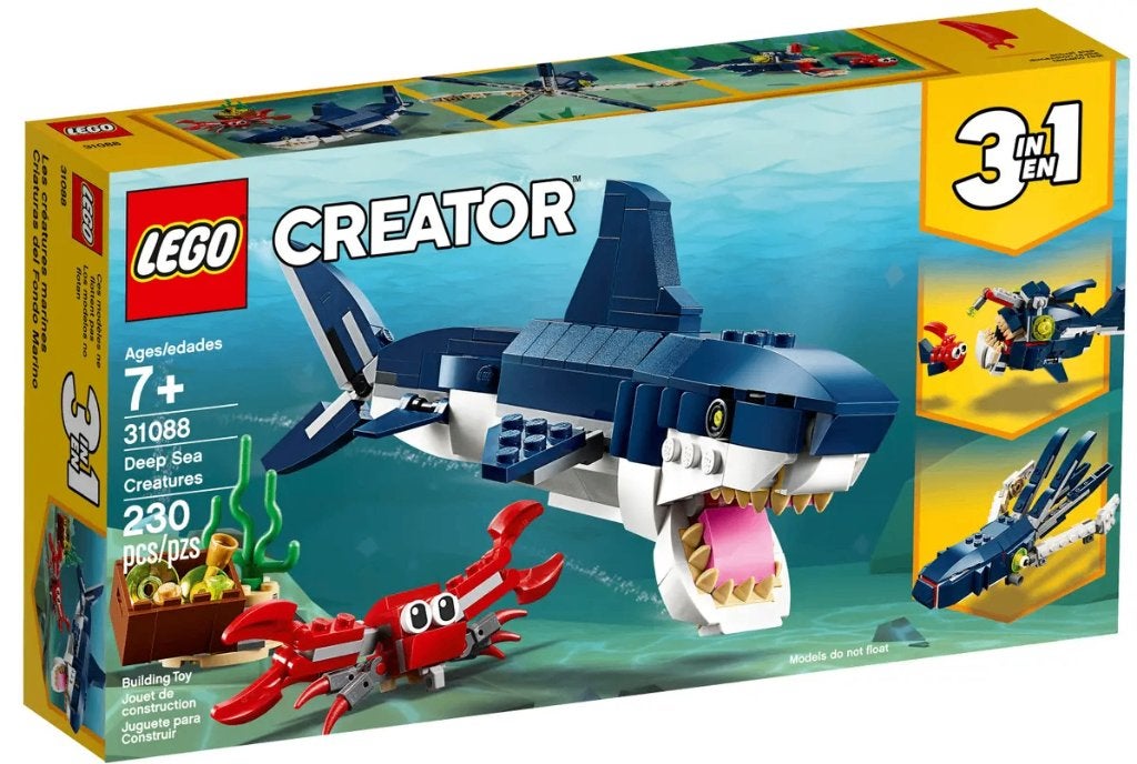 Lego Creator Diepzeewezens (31088) NIEUW, Nieuw, Ophalen of Verzenden, Compleet, Lego