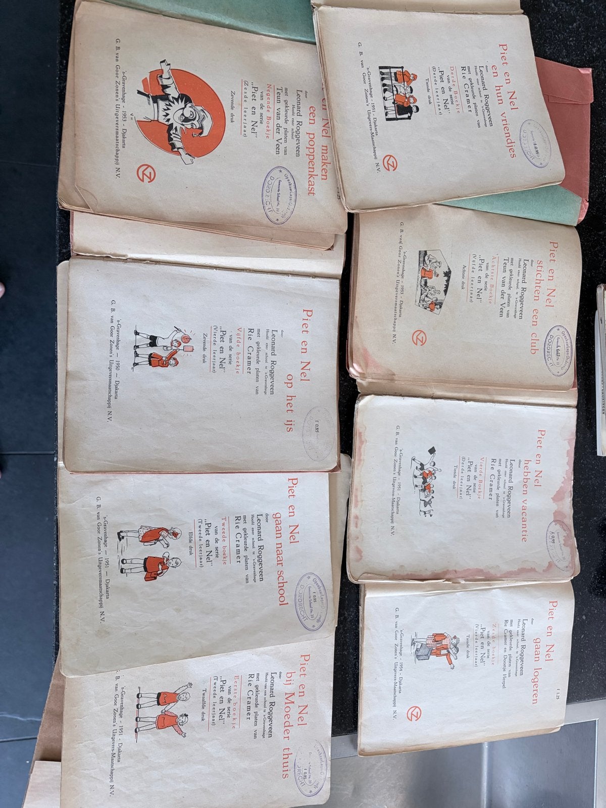 Antieke leesboekjes - Museumwaardige collectie, Ophalen of Verzenden