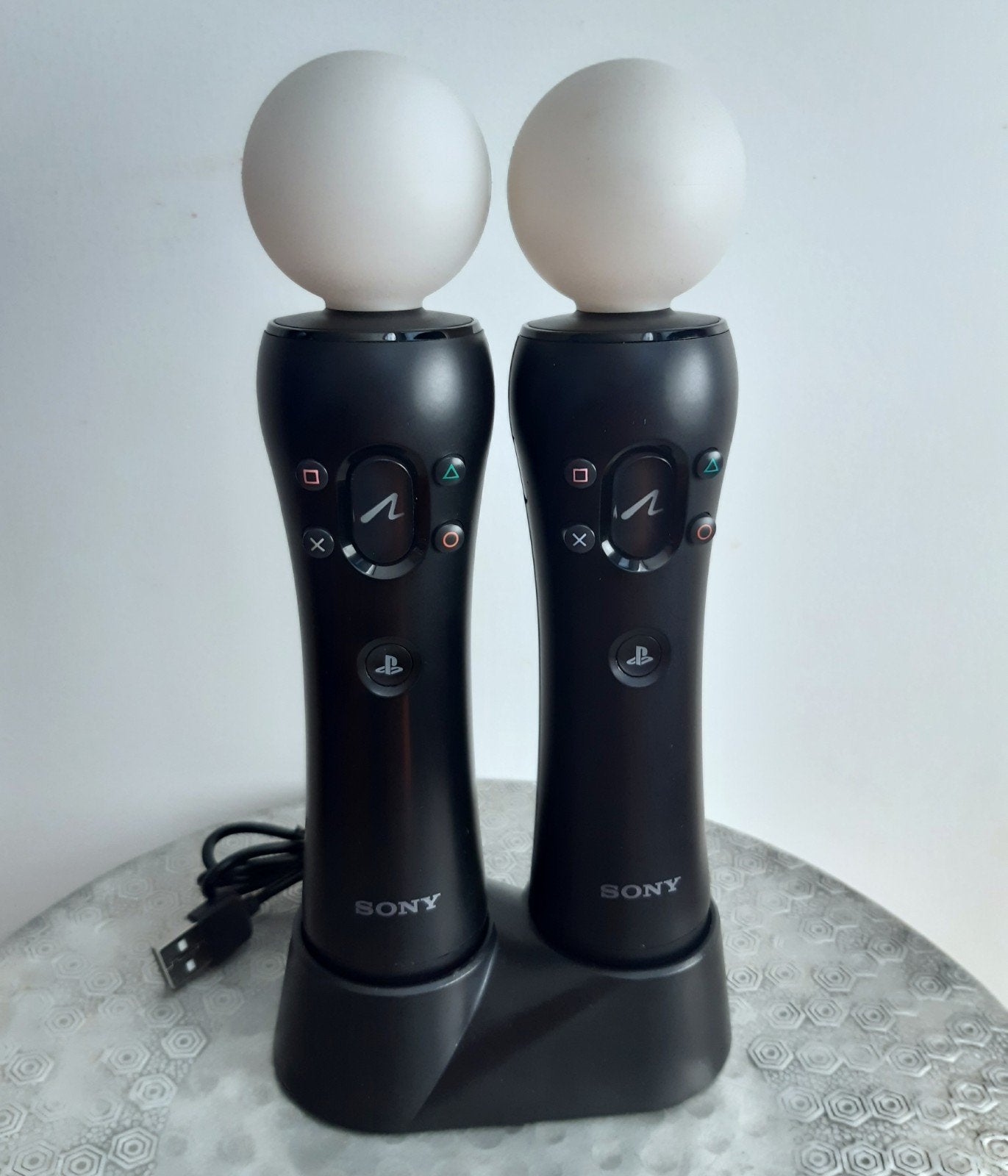 Set Move Motion Controller PS3 / PS4, Ophalen of Verzenden, Controller, PlayStation 3, Draadloos
