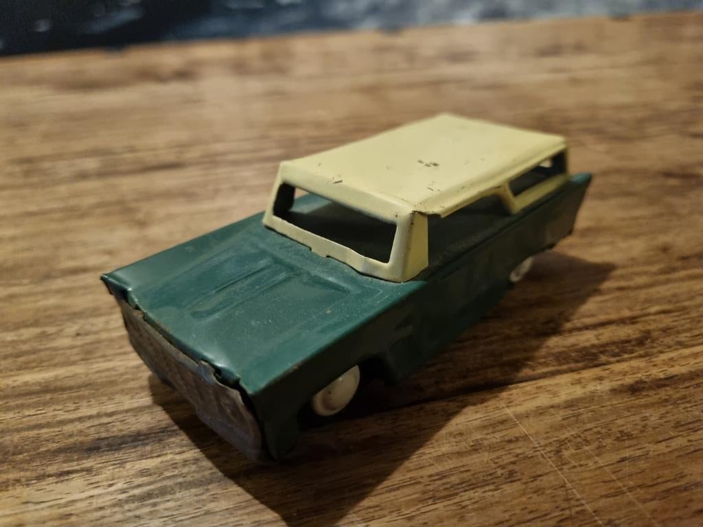 Vintage Pontiac Station Wagon Speelgoed Japan, Antiek en Kunst, Ophalen of Verzenden