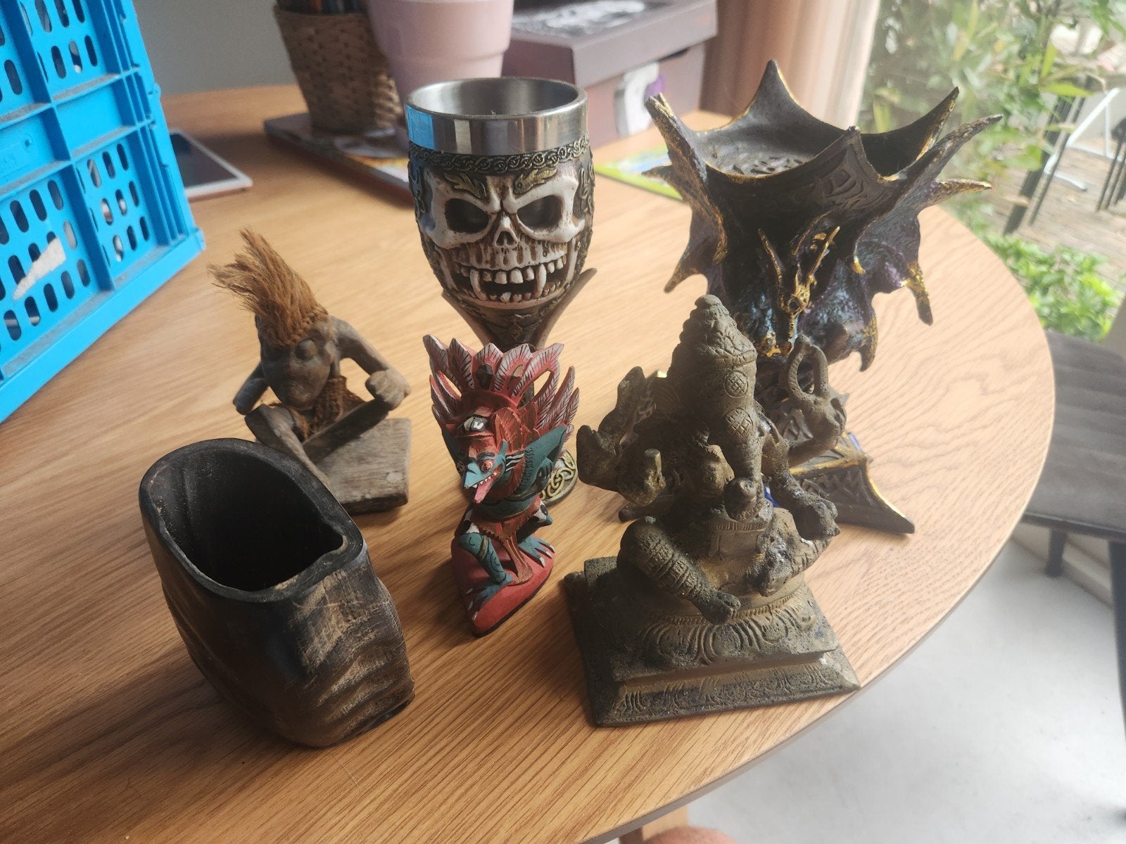D&D Halloween Mancave Decoratie Set - Fantasy Beelden, Verzamelen, Beelden en Beeldjes, Ophalen of Verzenden