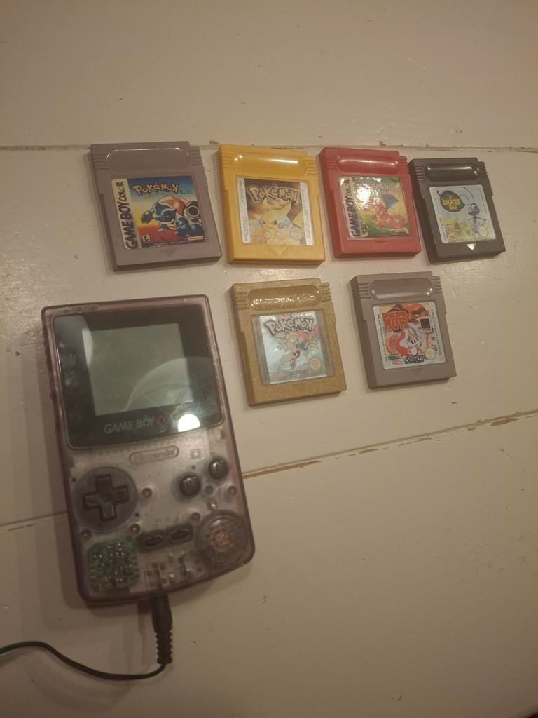 Pokemon Gameboy color, Spelcomputers en Games, Spelcomputers | Nintendo Game Boy, Ophalen of Verzenden, Zo goed als nieuw, Game Boy Color