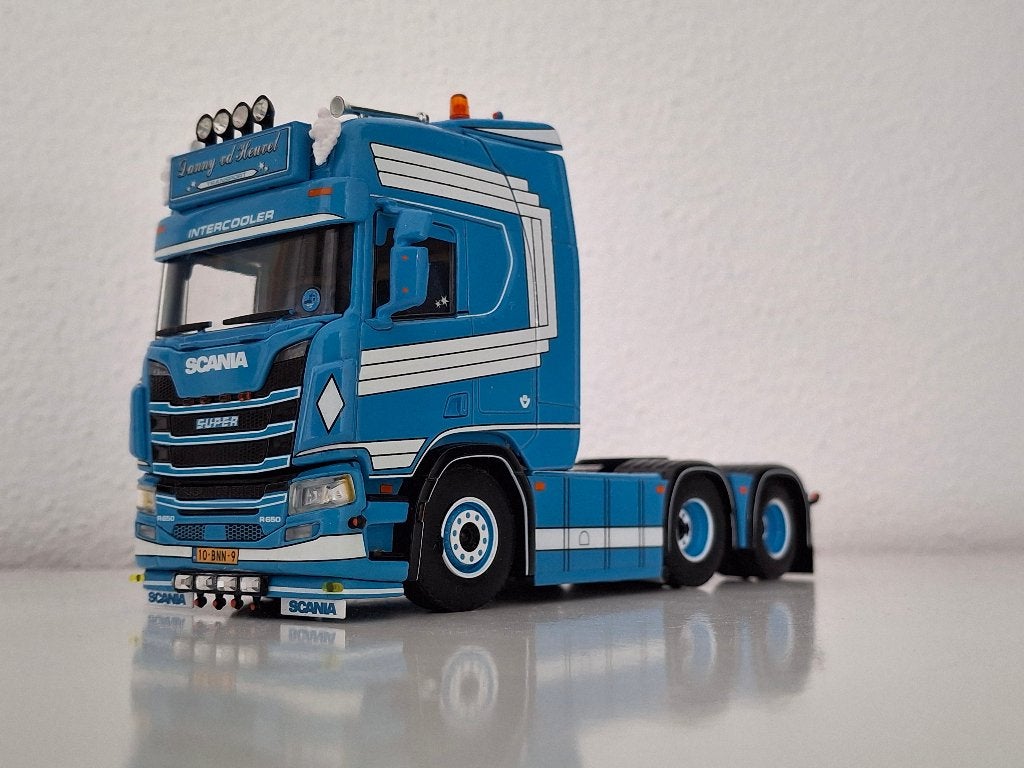 Scania NG R650 6x2 Danny vd Heuvel WSi 1/50, met certificaat, Ophalen of Verzenden, Nieuw, Bus of Vrachtwagen, Wsi