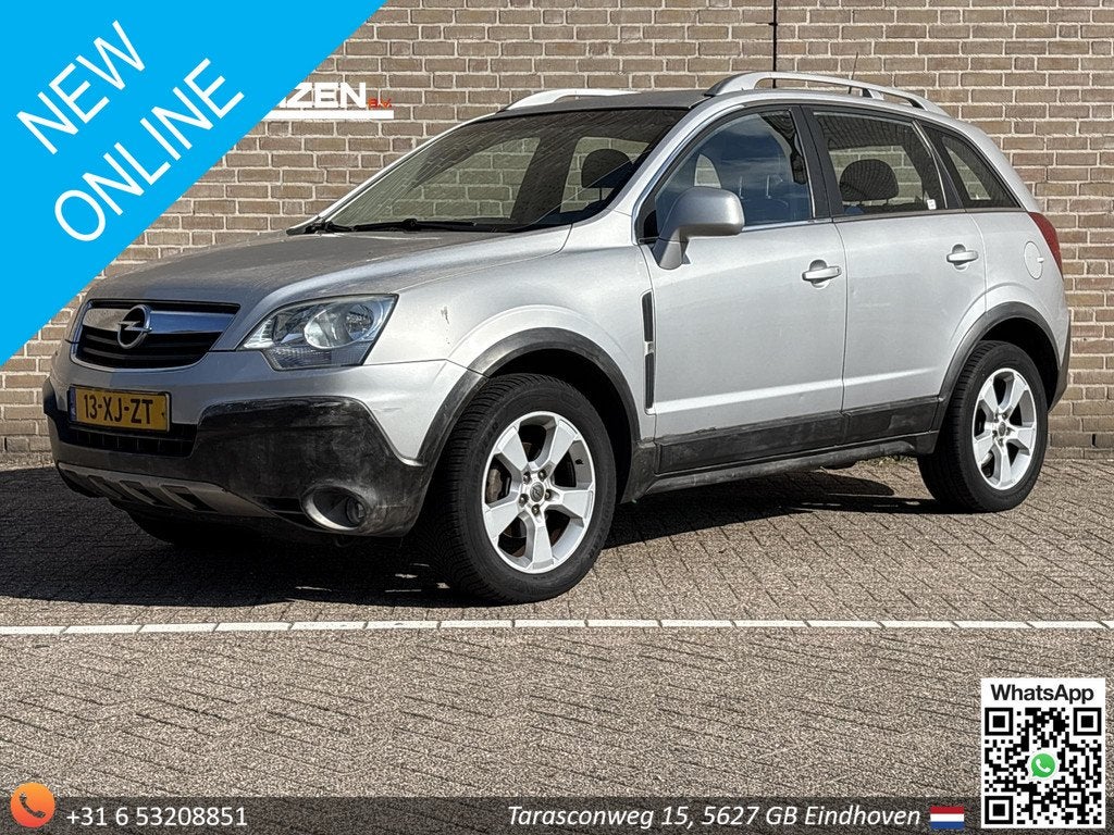 Opel Antara 2.4-16V Enjoy | Climate | Cruise | Navi | Trekha, Auto's, Opel, Stof, Gebruikt, Zwart, 4 cilinders