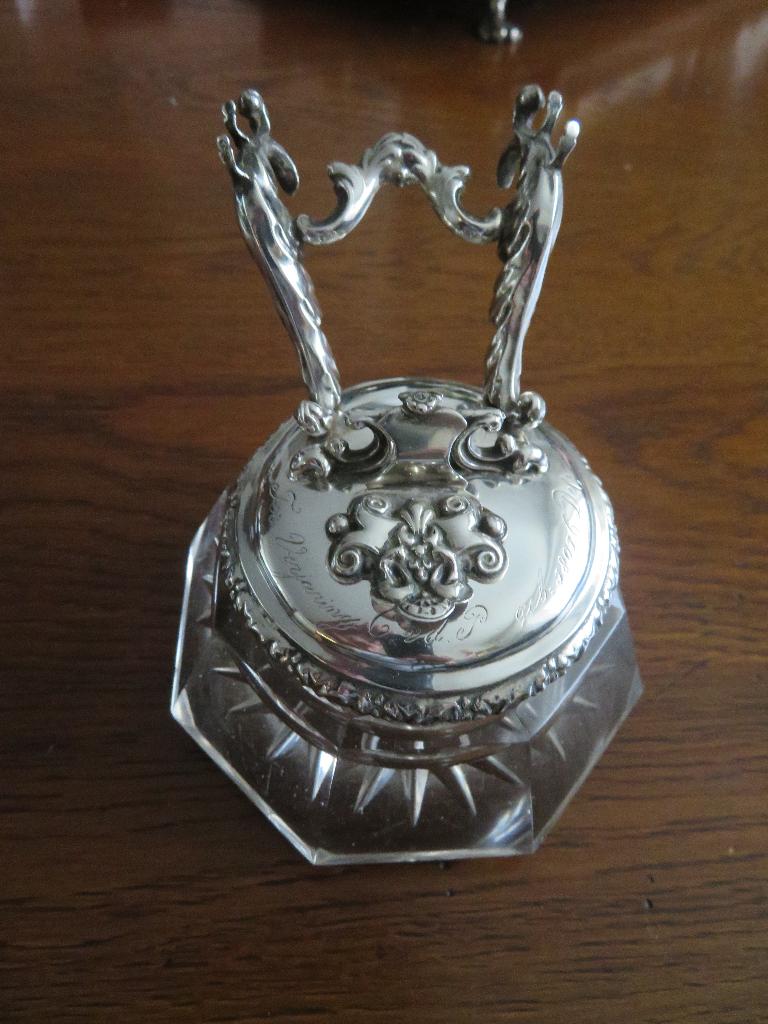 Antieke inktpot, Ophalen of Verzenden