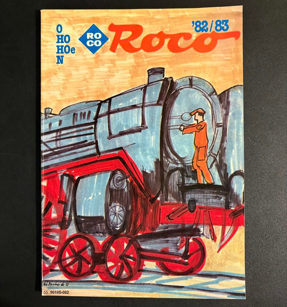 Roco - brochure 0 - H0 - H0e - N (1982-1983), Gelijkstroom, Zo goed als nieuw, Roco, Boek, Tijdschrift of Catalogus