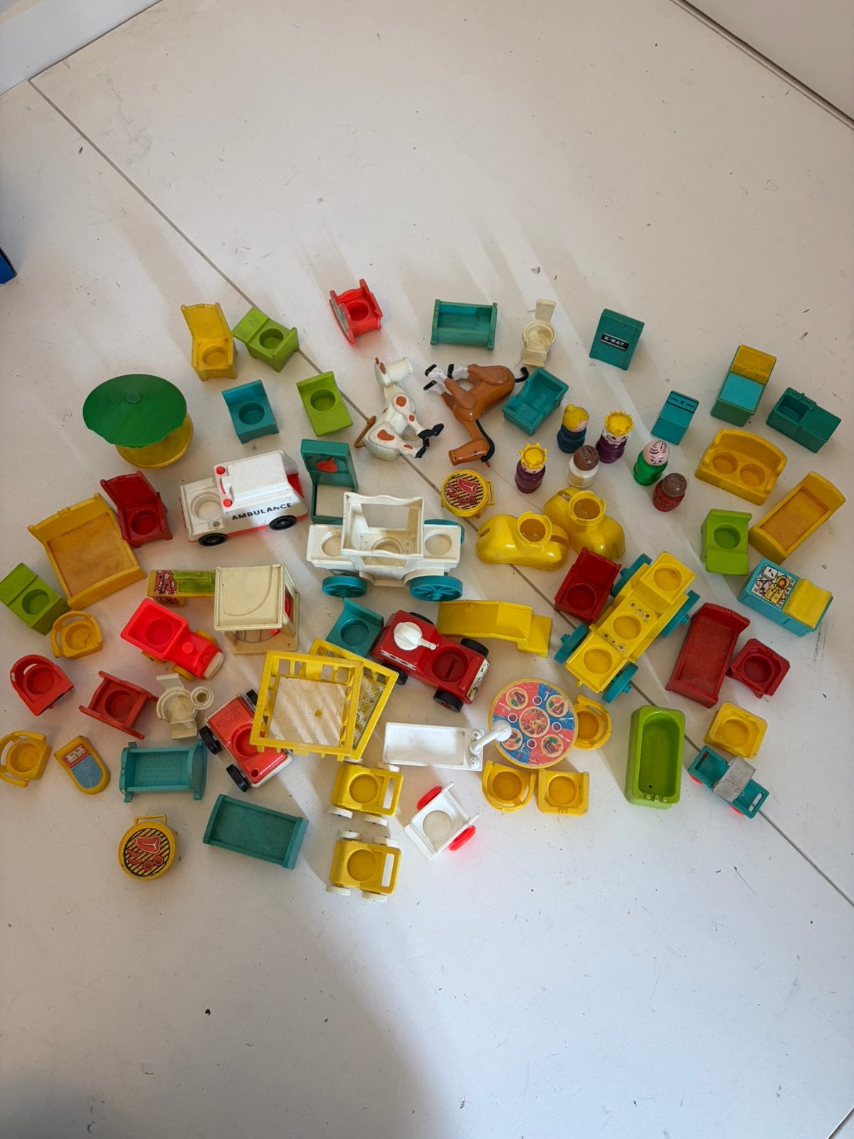 vintage Fisher-Price Little People, Kinderen en Baby's, Ophalen of Verzenden, Gebruikt, Speelset