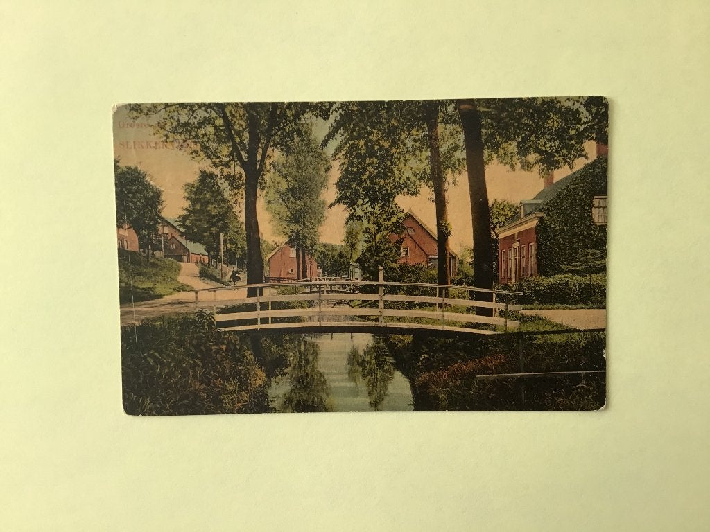 Slikkerveer Groete uit 1913, Verzenden, Voor 1920, Gelopen, Zuid-Holland