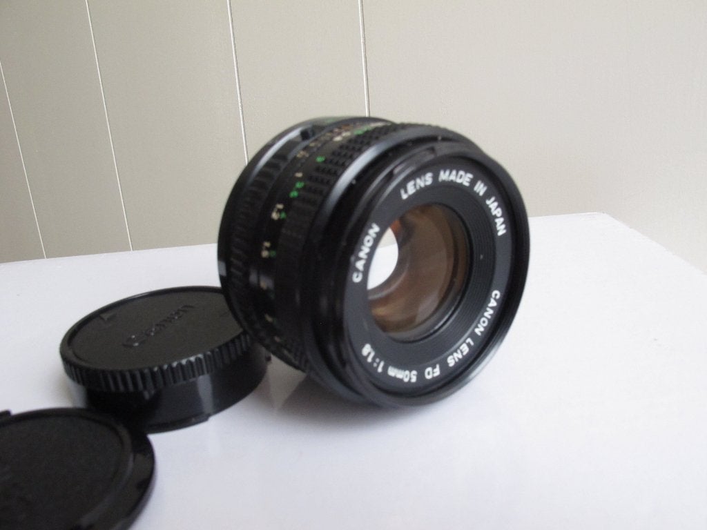 Canon Lens FD 50-1.8, Audio, Tv en Foto, Fotografie | Lenzen en Objectieven, Verzenden, Zo goed als nieuw, Standaardlens