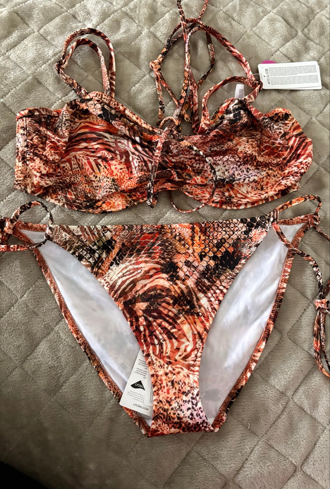 Freya Bikini maat 75 E broekje M, Kleding | Dames, Ophalen of Verzenden, Nieuw, Meerkleurig, Bikini