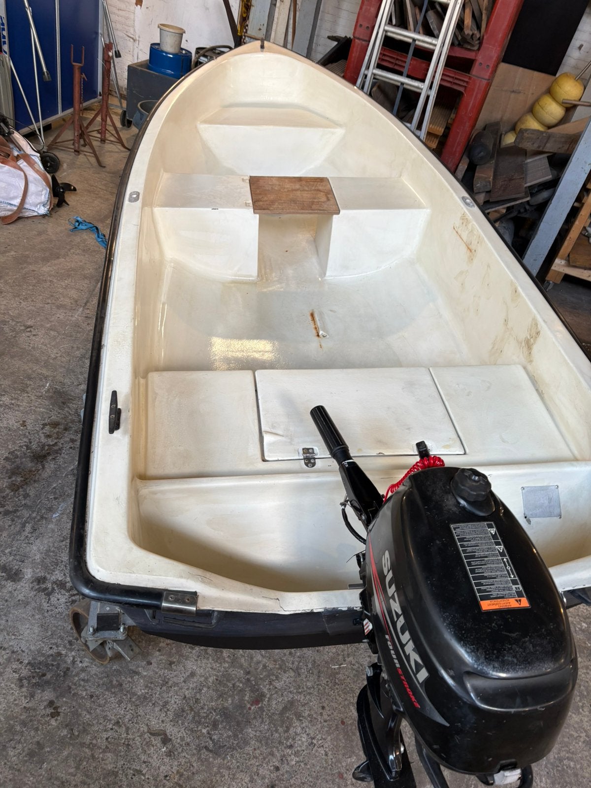 Garda 390 met suzuki 5pk, Geen, Ophalen of Verzenden, Geen, Geen