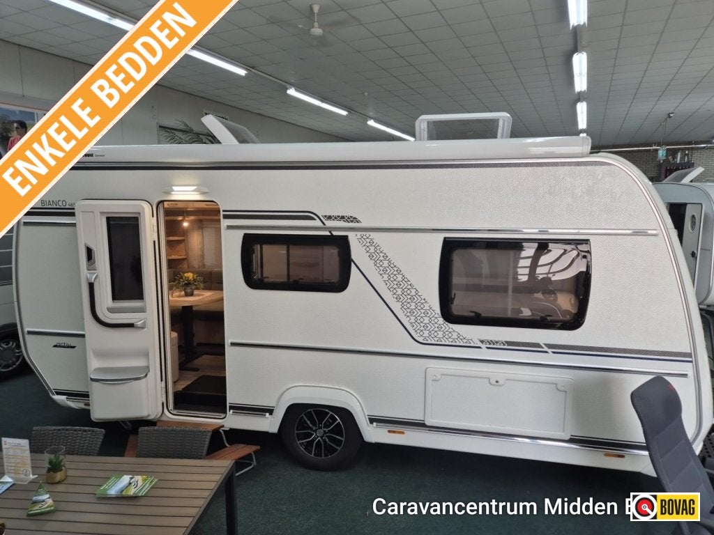 Fendt Bianco Activ 465 SGE 2024, Mover, Thule luifel, Caravans en Kamperen, Overige typen, Tot en met 2, Bedrijf, Fendt