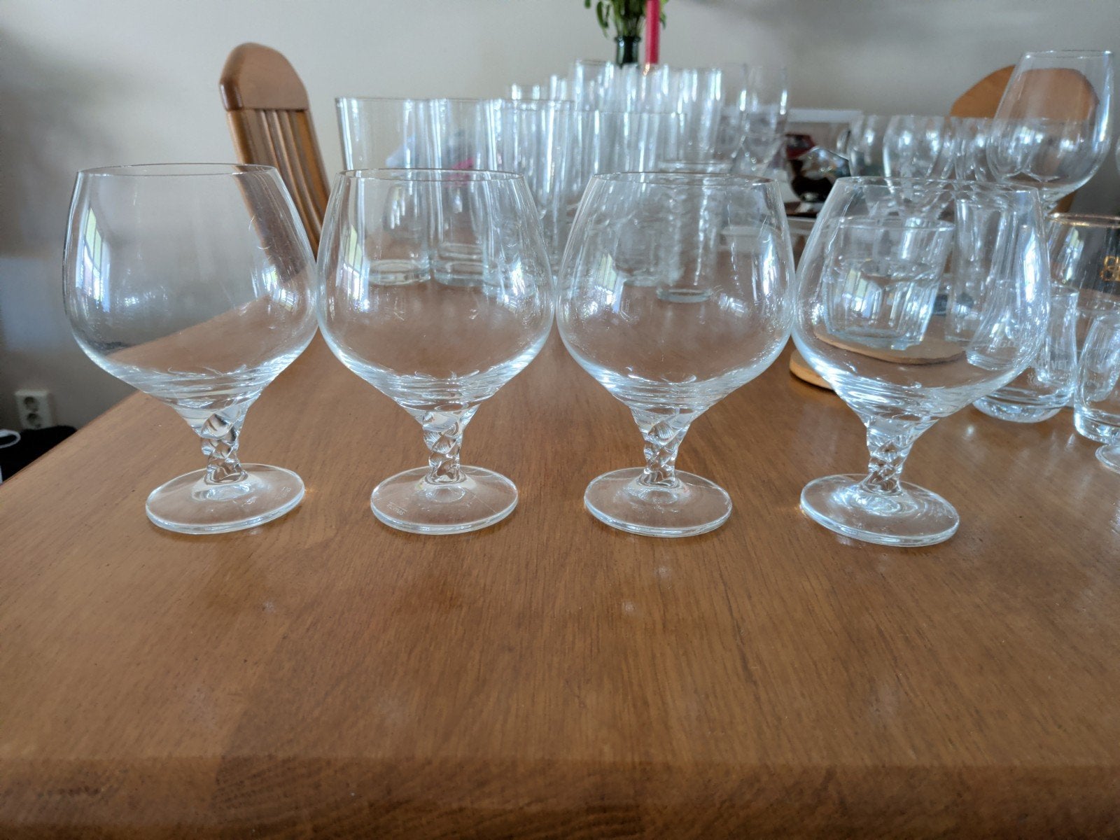 4 Thomas kristallen cognac of champagne glazen, Ophalen, Nieuw, Overige typen